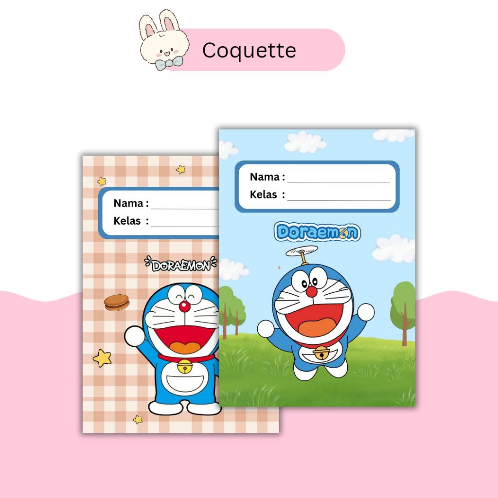 

buku tabungan karakter doraemon / buku tabungan karakter lucu