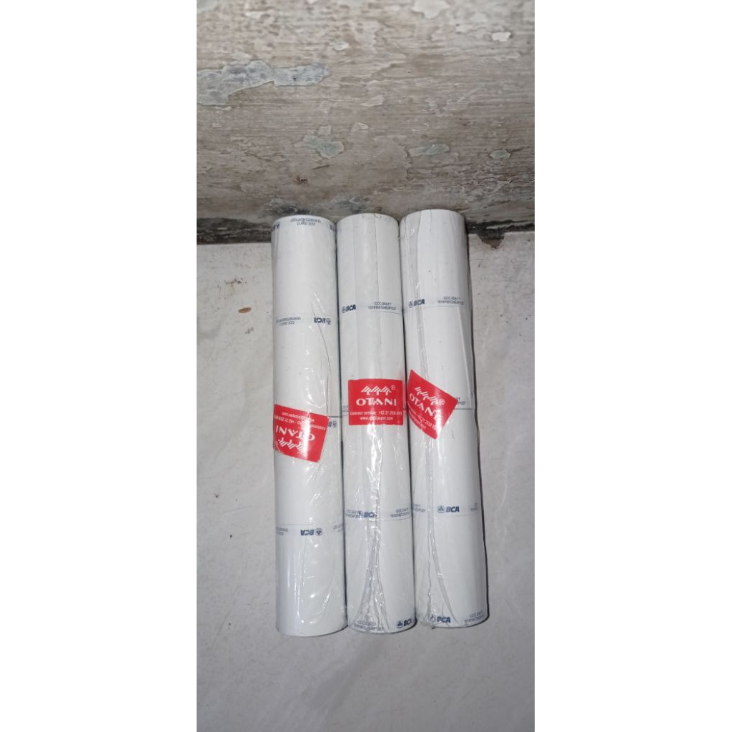 

kertas roll kasir ( merek BCA) kualitas bagus dan terpercaya