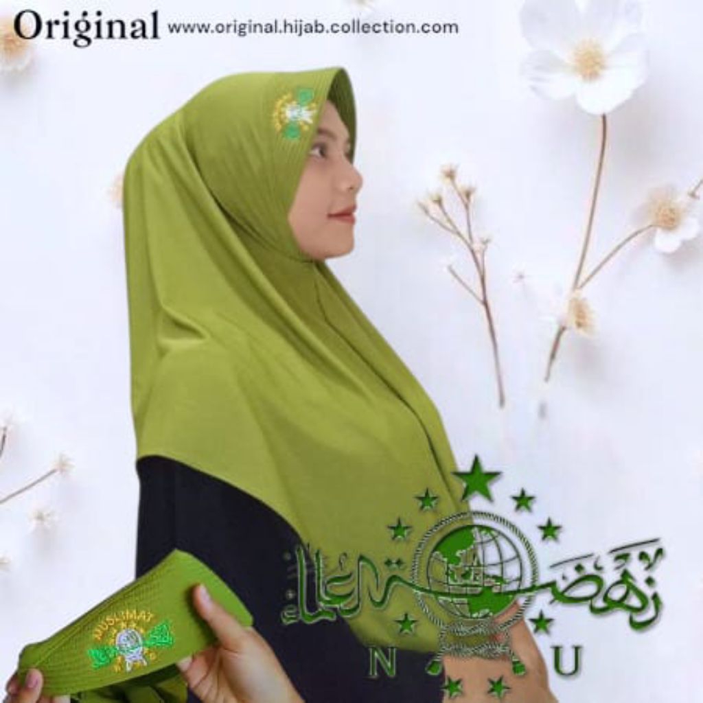 hijab bergo instan MUSLIMAT NU