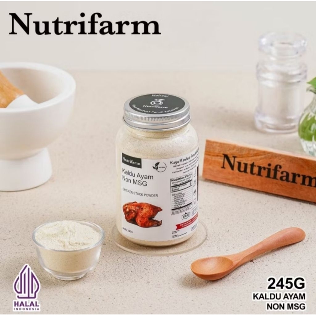 

Kaldu Ayam NON MSG 245gr Nutrifarm