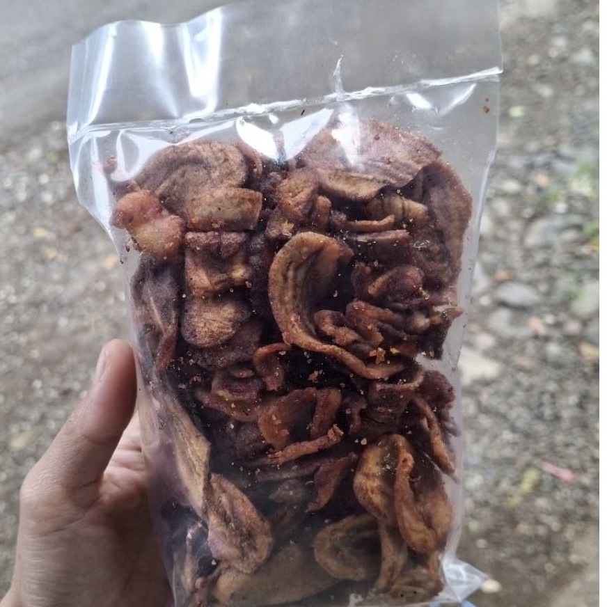 

Kripik pisang manis asli tanpa pemanis buatan