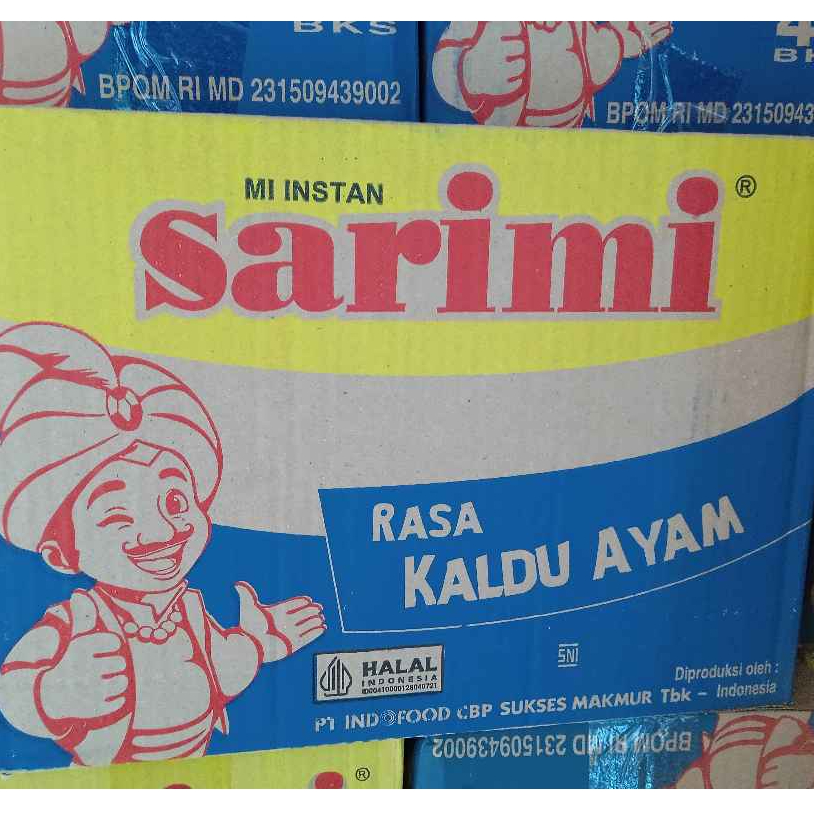 

Sarimi Kaldu Ayam 1 dus