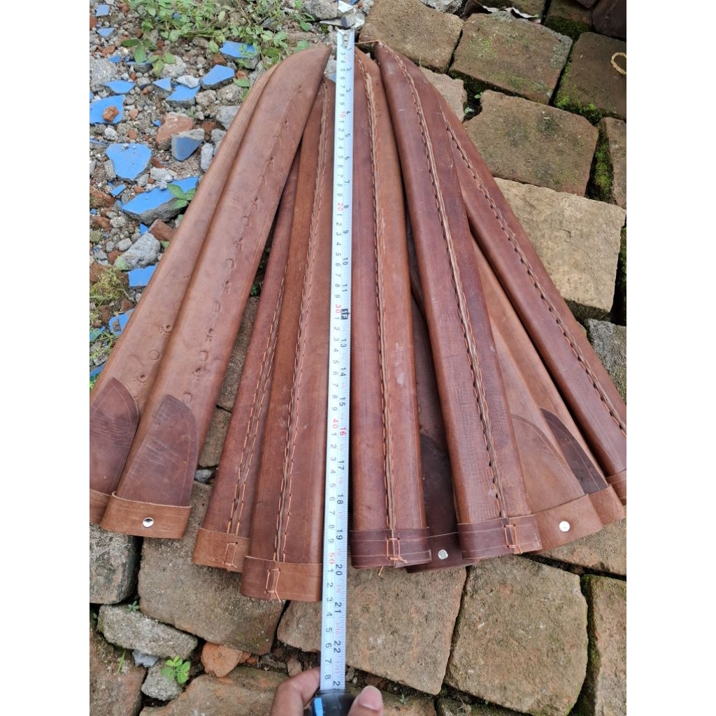 RANGKA BESAR 50CM X 6CM TEBAL KULIT SAPI ASLI