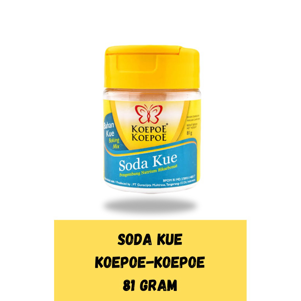 

Soda Kue/Baking Soda Koepoe-Koepoe 81 Gram