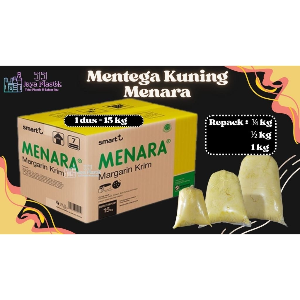 

Mentega Menara Repack 1Kg