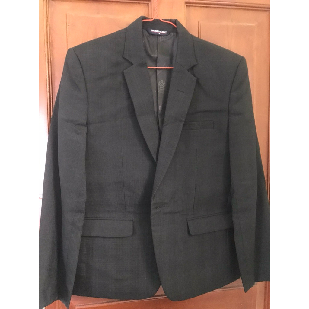 set jas formal pria andre laurent -black