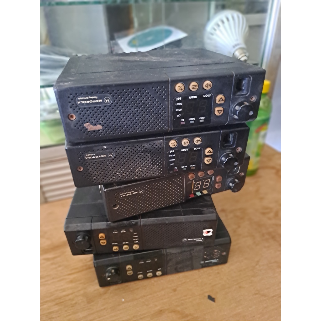 Rig Motorola Gm300 Vhf Buat Kanibalan Kondisi Hidup Motorola GM 300 VHF Nyala saja