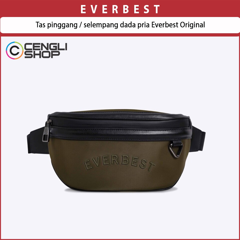 TAS SELEMPANG DADA/PINGGANG PRIA EVERBEST MEN SLING CHEST/WAIST BAG ORIGINAL BRANDED EM29