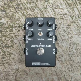 Preamp Gitar Clean channel FENDER Amp Simulator Cabinet Simulator by AMTECH Indonesia