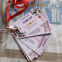 

Promo Mini Nota Umrah Custom Desaign dan Doa Terlaris