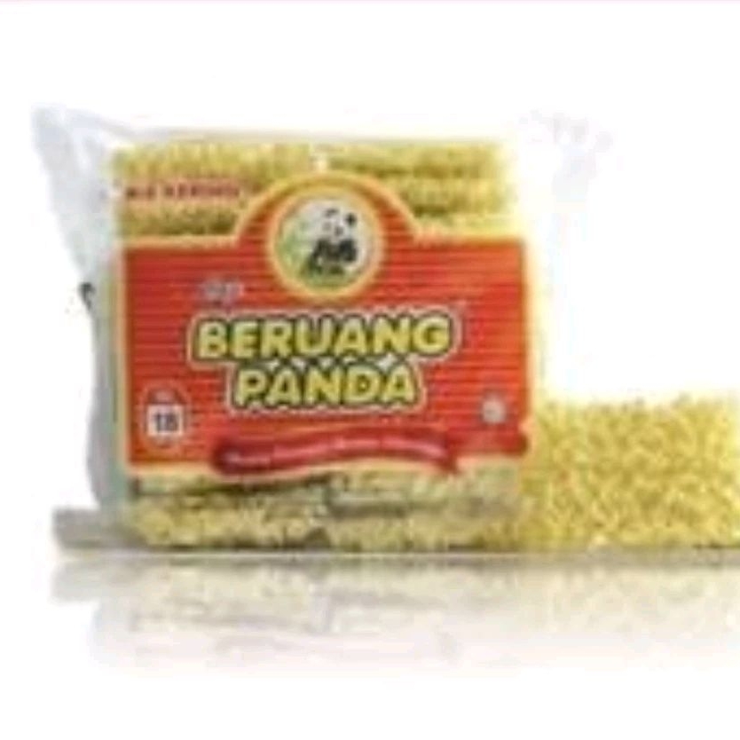 

Mie keriting cap beruang panda