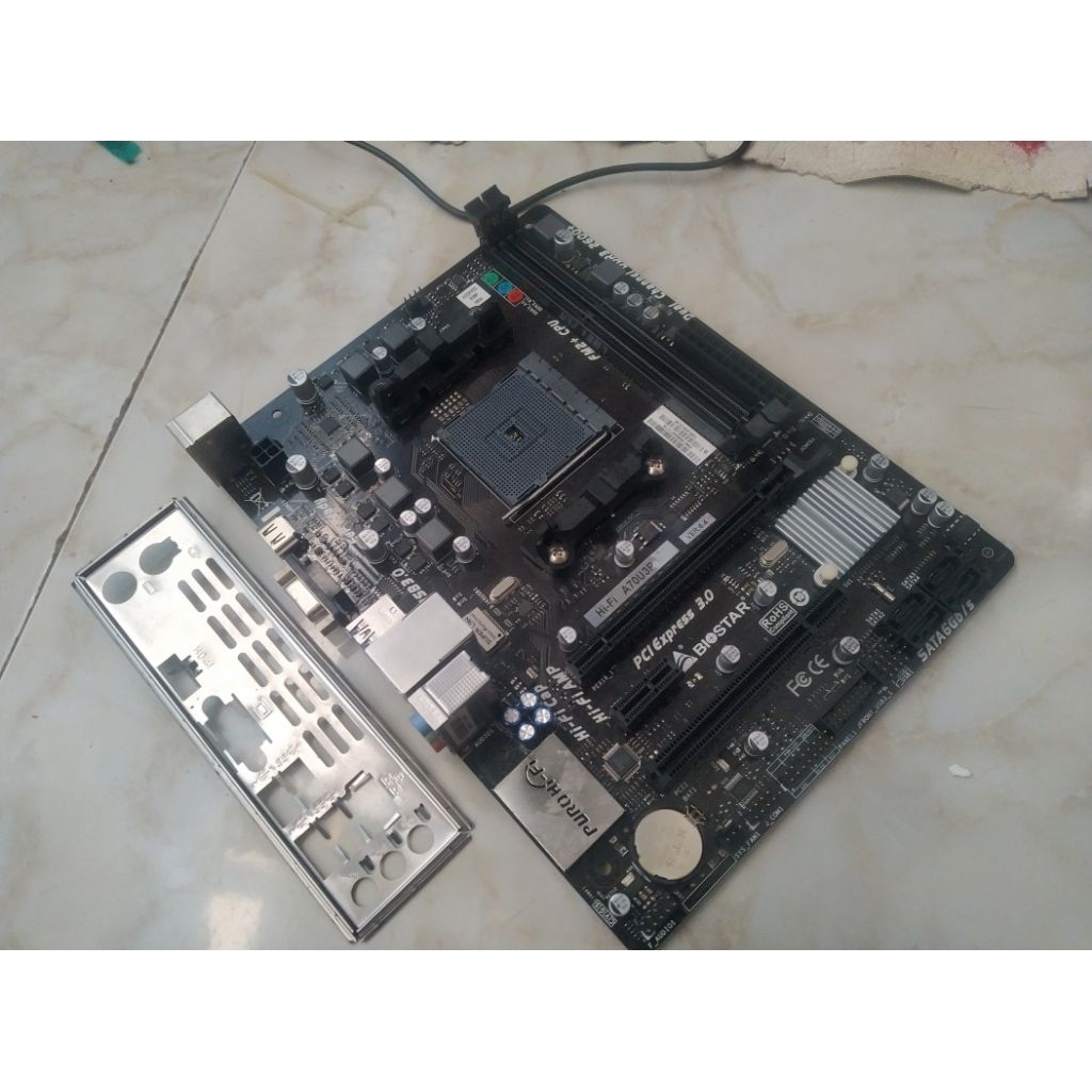Motherboard AMD FM2+ Biostar Hi-Fi A70U3P muluss bgt Usb3 sata3 hdmi support