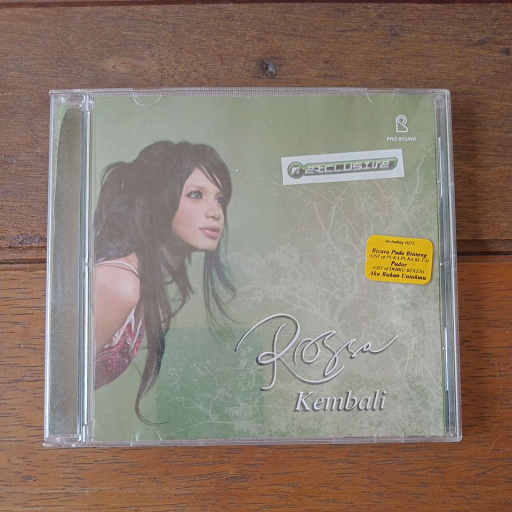 CD Rossa Album Kembali/2004 prosound records mulus