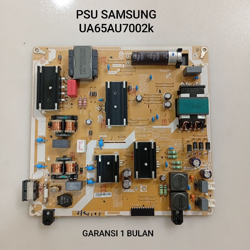 POWER SUPPLY TV SAMSUNG UA65AU7002K - PSU - REGULATOR - MESIN TV LED SAMSUNG