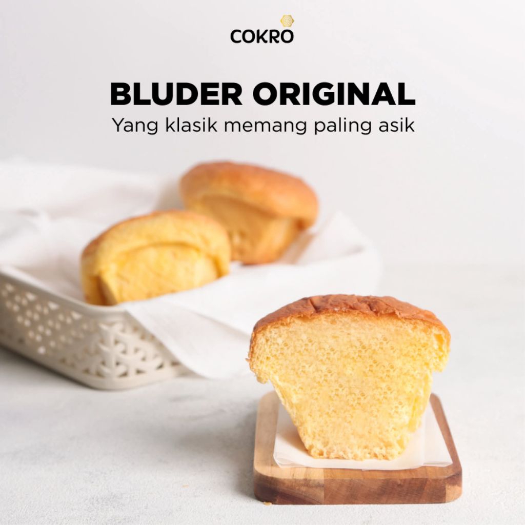 

Roti Bluder Cokro | Rasa Original 100% [ TANPA PO ]