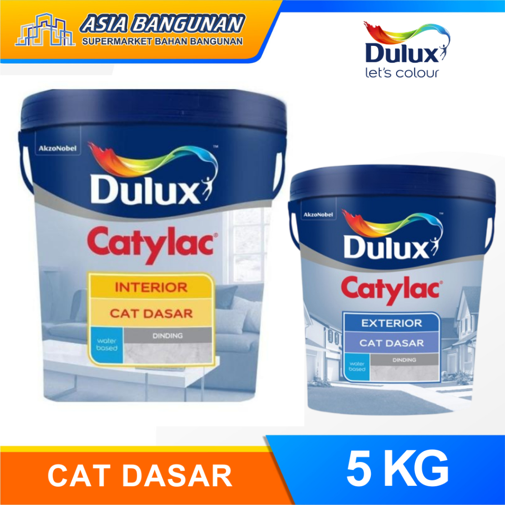Cat Dasar Tembok 4kg/Dulux Cat Dasar Exterior 4kg / Cat Dasar Dulux Exterior - Asia Bangunan