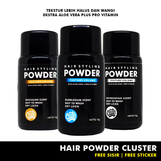 HAIR POWDER CLUSTER | PREMIUM HAIR POWDER | Volume dust hair styling powder