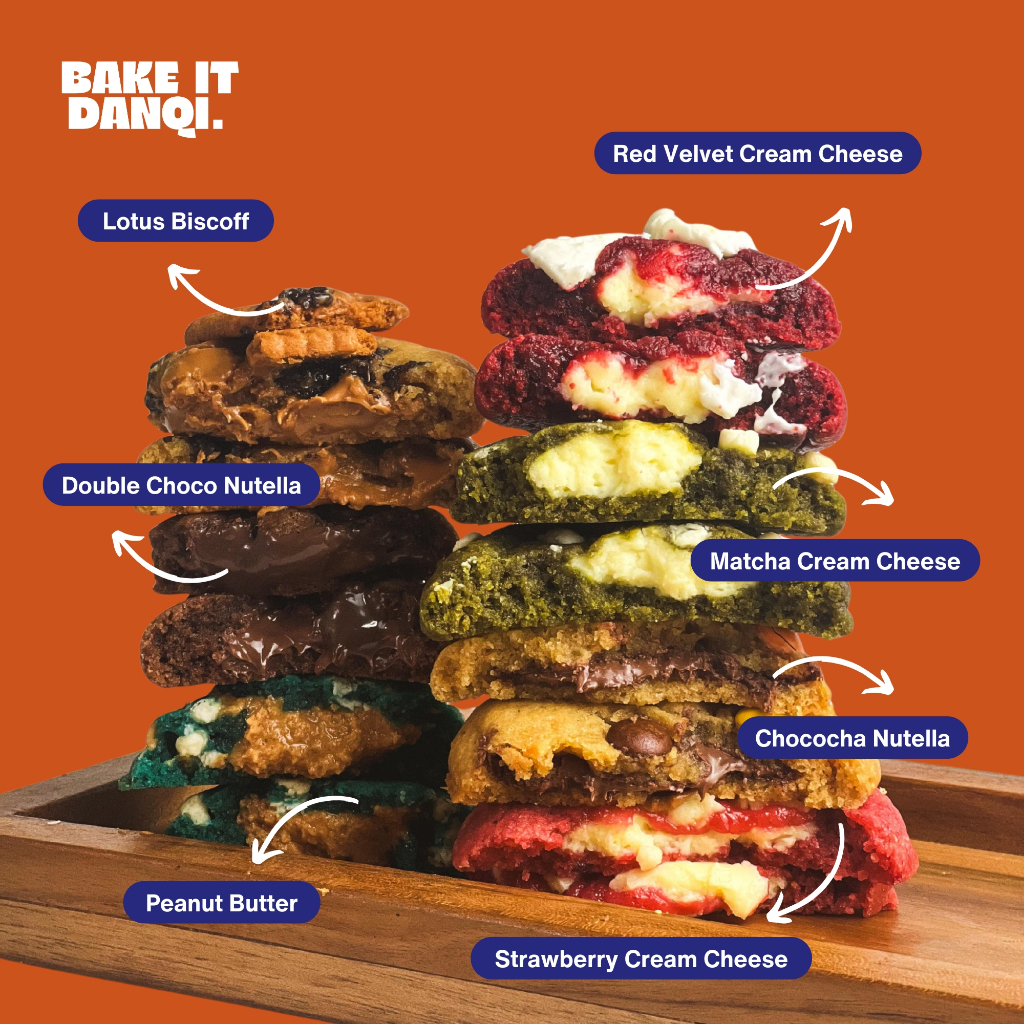 

BIG SOFT COOKIES By Bake It Danqi