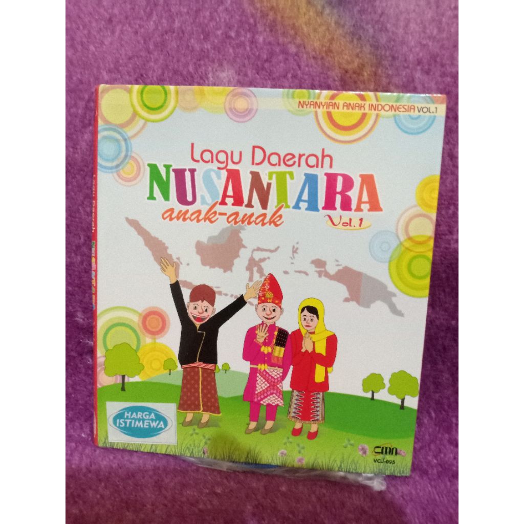 VCD LAGU ANAK-ANAK DAERAH NUSANTARA