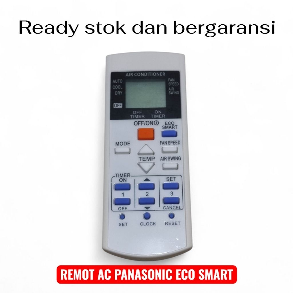 Remot ac panasonic ECO smart/remot AC panasonic eco