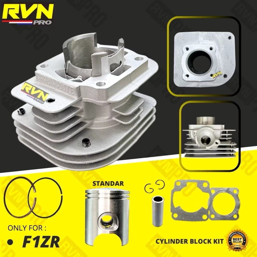 BLOK SEHER BLOCK CYLINDER STANDAR FIZR F1ZR FIZR FORCE LAMA BELOK SEHER SET ORIGINAL RVN THAILAND