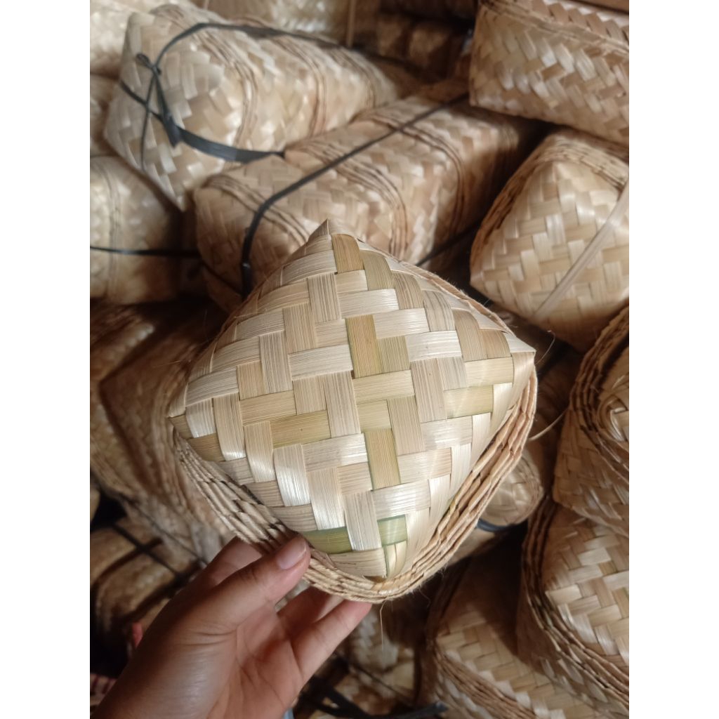 100 PASANG 12X12 BESEK BAMBU BESEK MINI BESEK PITHI BESEK HIAS BESEK HAMPERS BESEK SOUVENIR