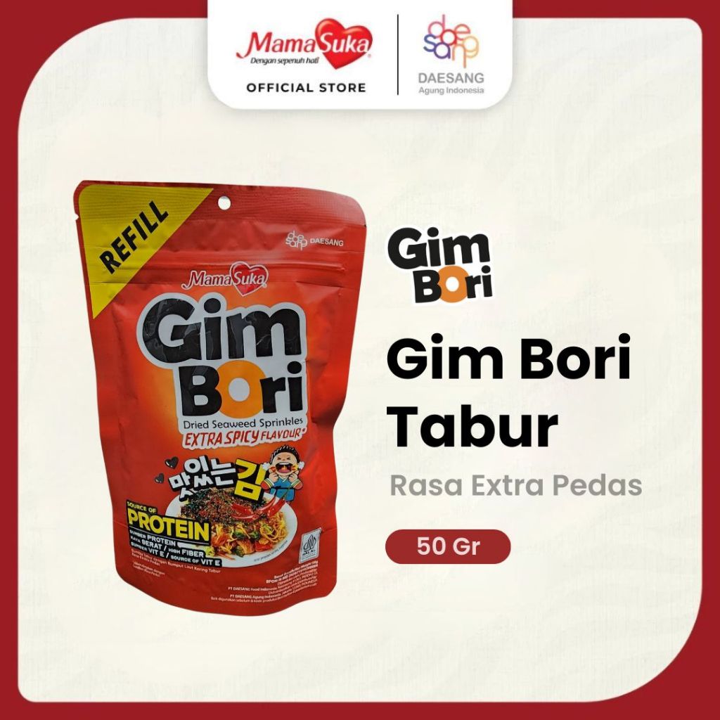 

Gim Bori Mamasuka 50gram - REFILL