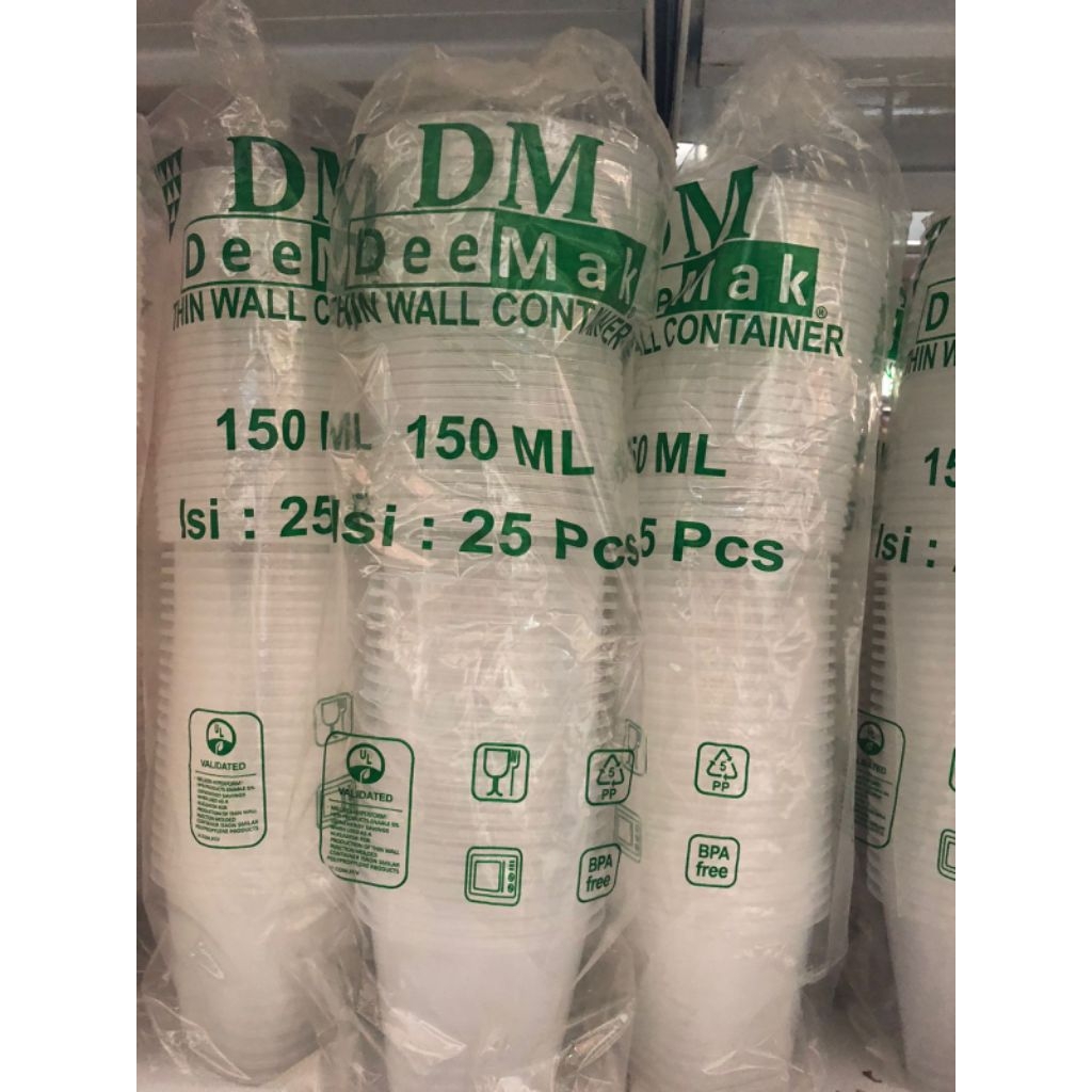 Thinwall DM countainer Cup 150Ml