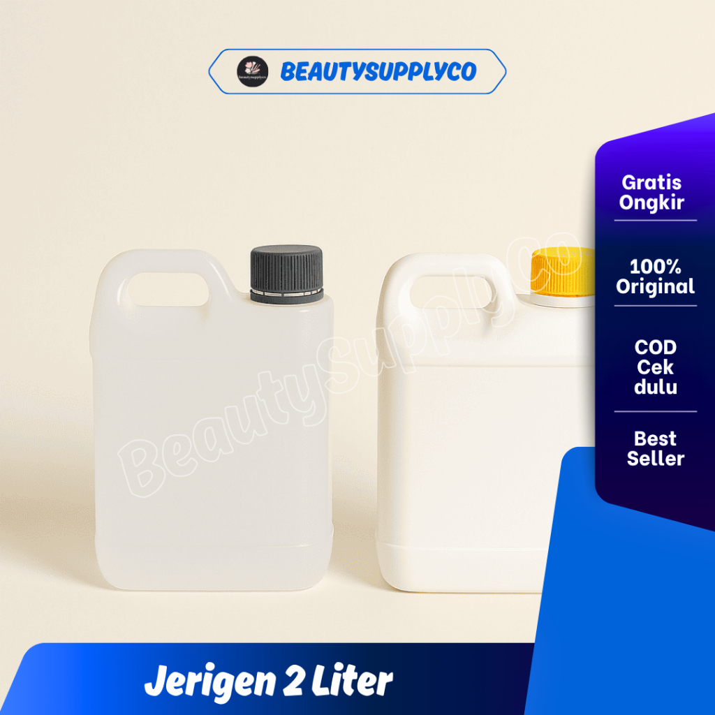 Jerigen 1 Liter Panjang dan Pendek