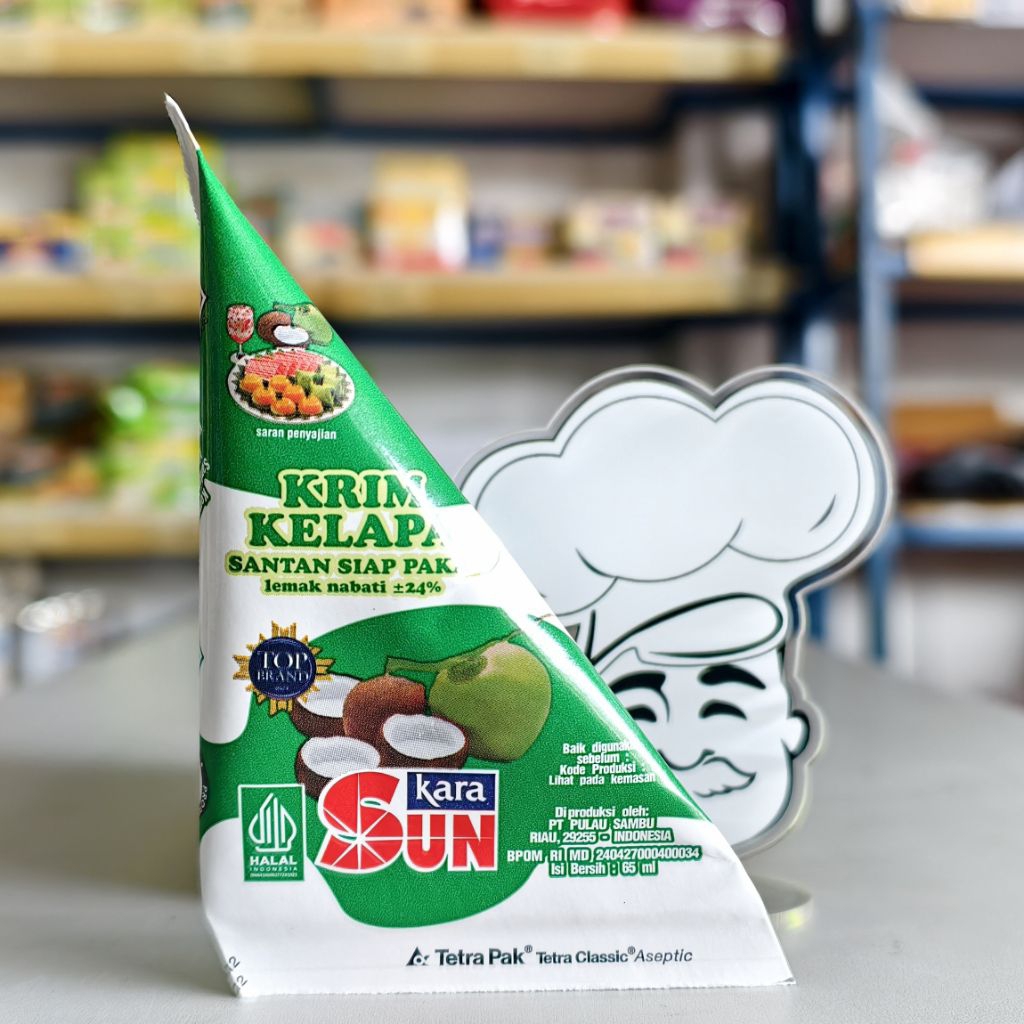 Sun Kara 65 Ml Segitiga / Sun Kara Santan Kelapa 65Ml