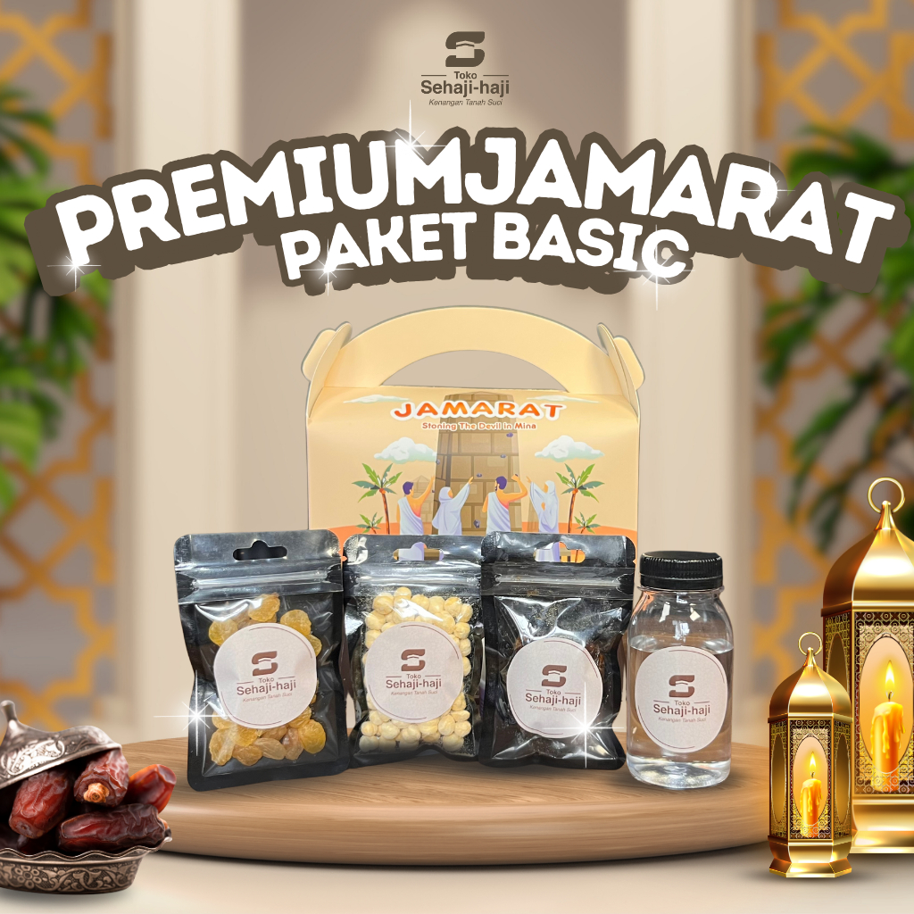 

Paket Oleh Oleh Haji & Umroh Premium Jamarat Hampers Kenangan Tanah Suci Tas Hadiah Umroh Sehajihaji