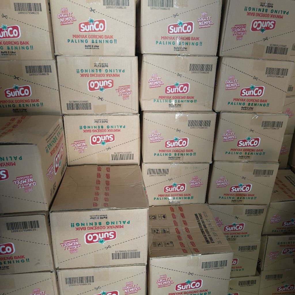 

Minyak goreng sunco karton bonus royco