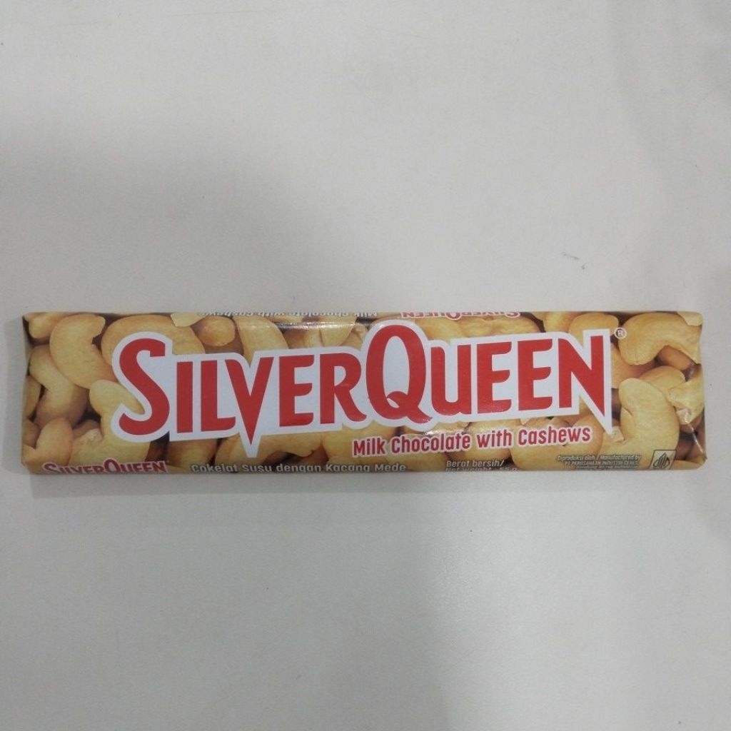 

SilverQueen Milk Chocolate With Cashew 55 Gr
