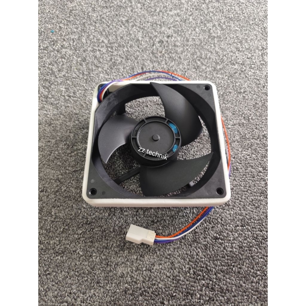 Fan motor Dc 12V inverter 4kabel.