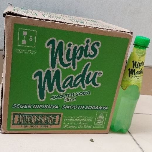 

1 Dus isi 12 Botol Nipis Madu Lime Soda 330ml