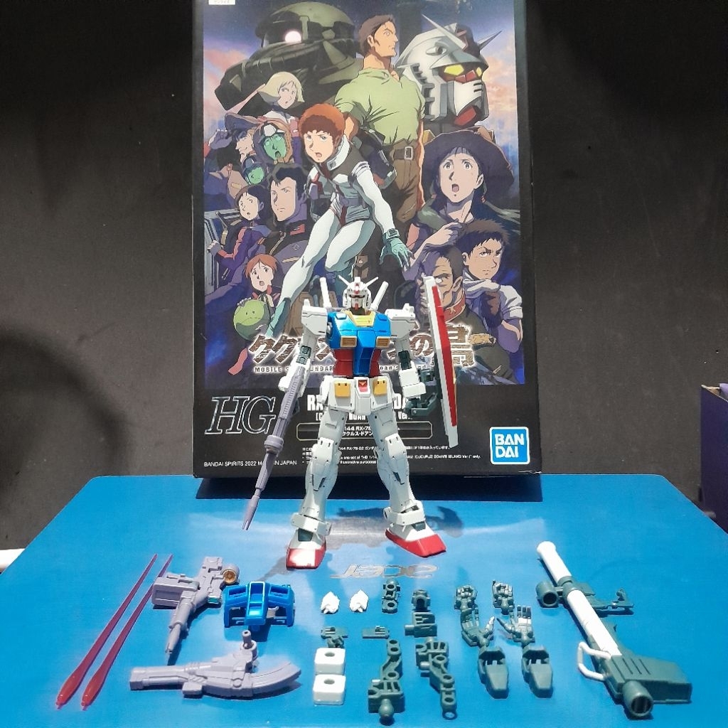 HG RX78-2 The Origin Cucuruz Doan ver Bandai
