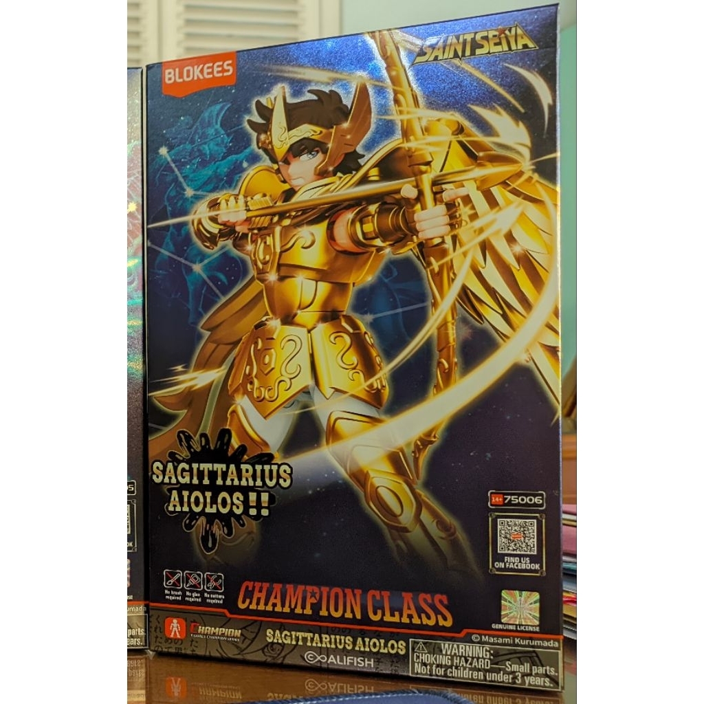BLOKEES CHAMPION CLASS SAINT SEIYA - AIOLOS
