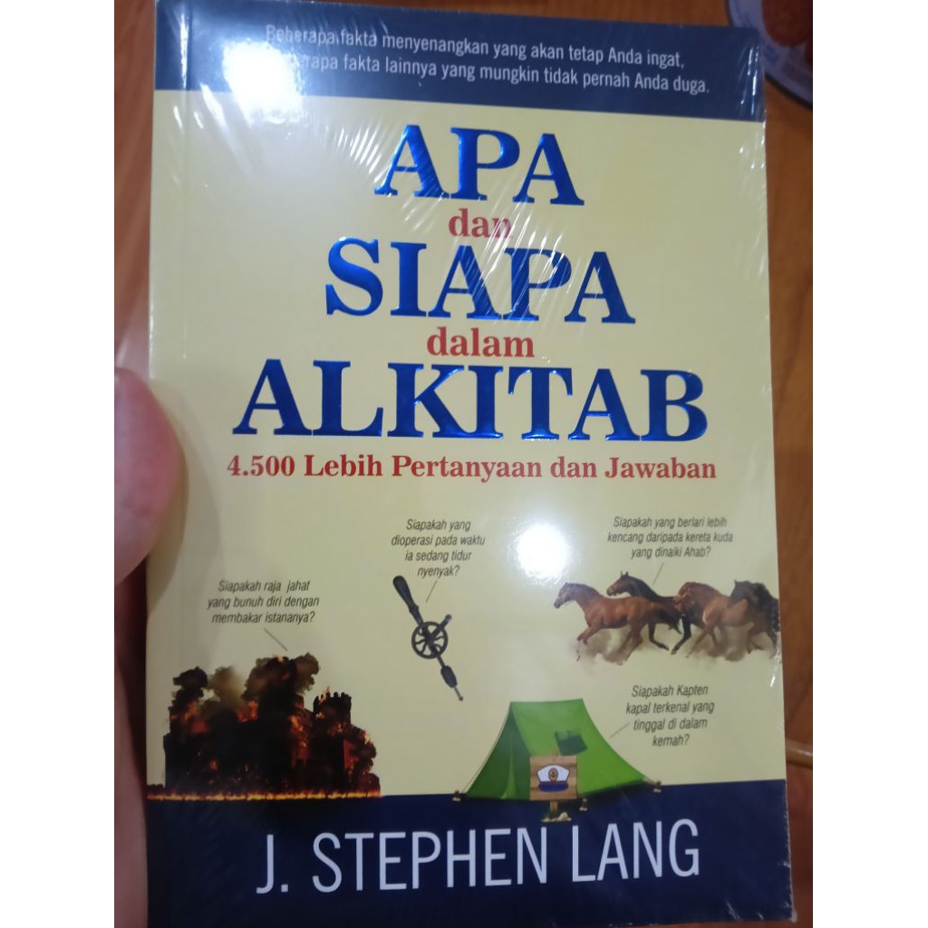 buku apa dan siapa dalam alkitab by stephen lang