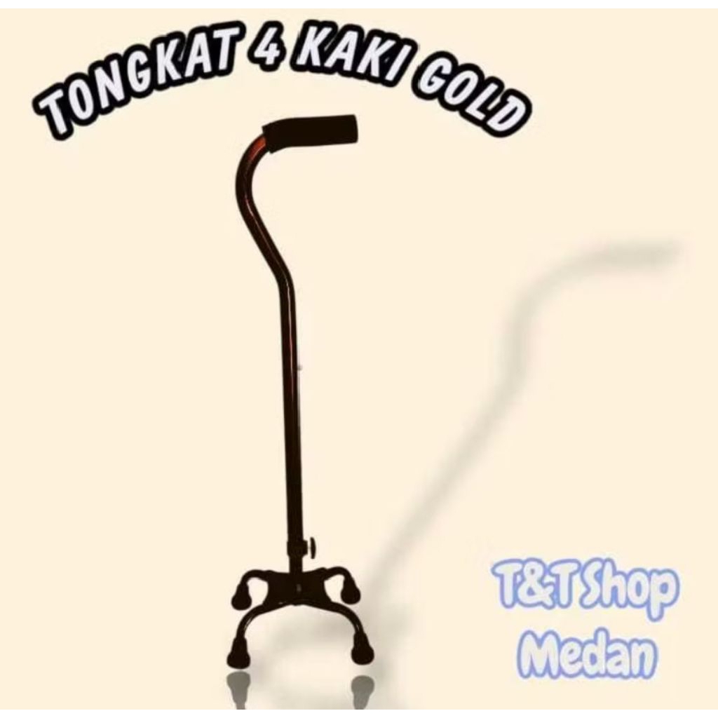 T&TSHOP MEDAN-TONGKAT KAKI BANTU JALAN KAKI 1-KAKI 4