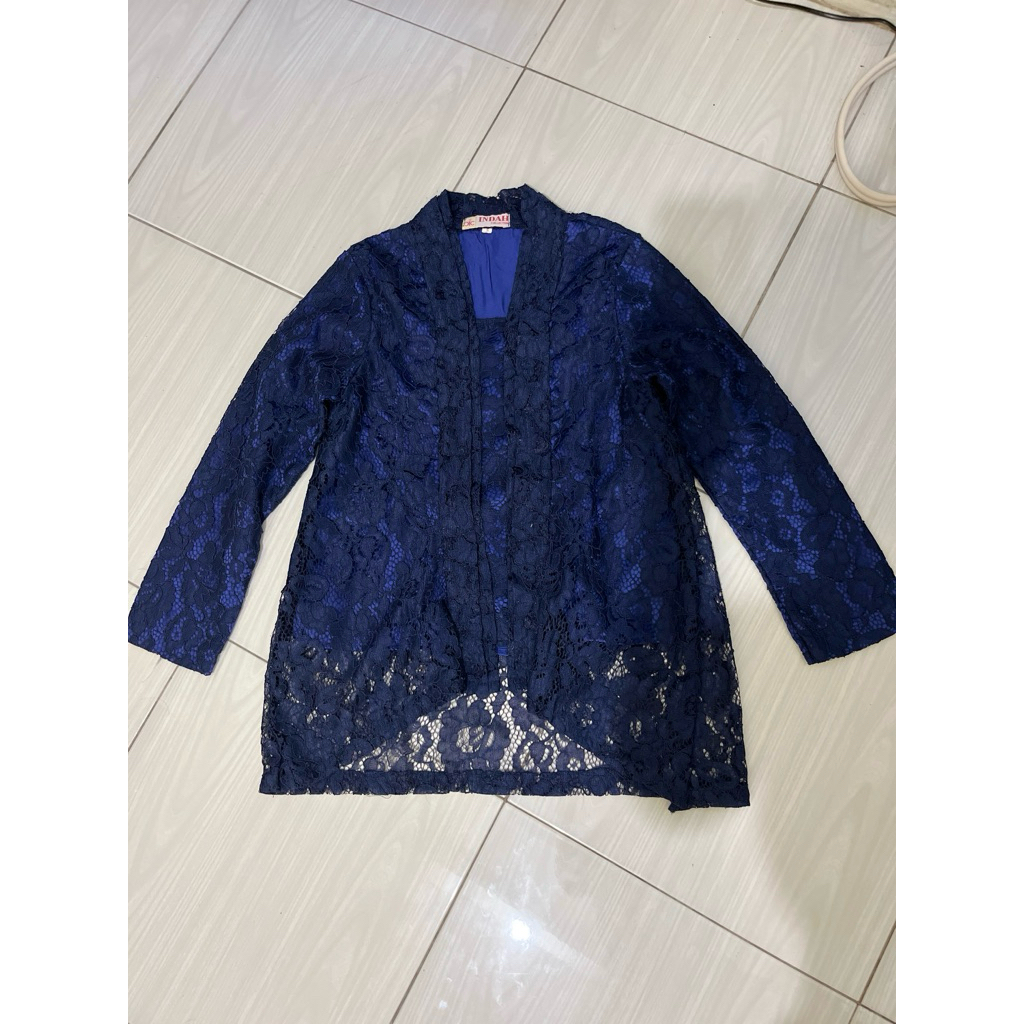 Preloved kebaya biru