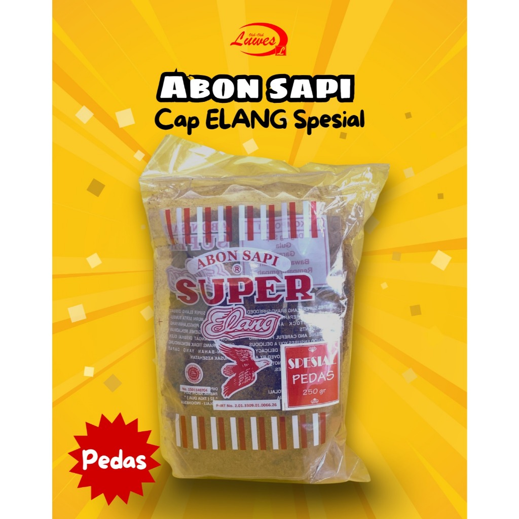 

Abon sapi cap elang special 250 gr
