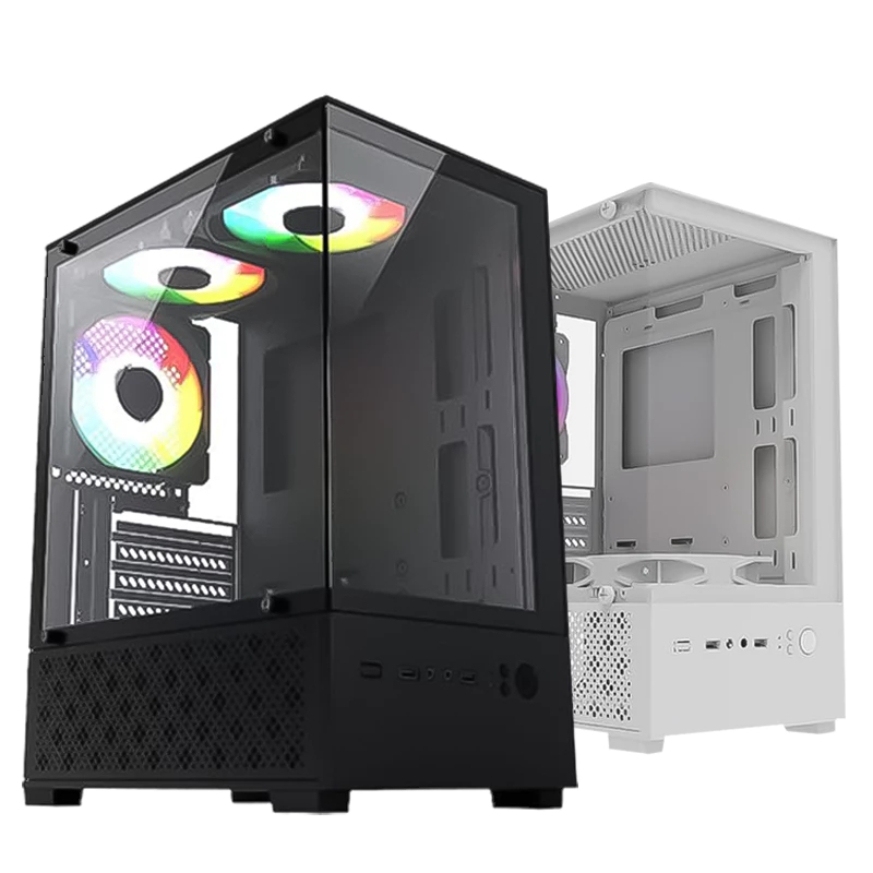 Casing PC full RGB Siap pakai PSU Pure