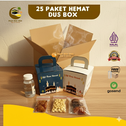 

Oleh Oleh Haji Umroh Paket Lengkap | Souvenir Hampers Exclusive Premium murah paket 25pcs