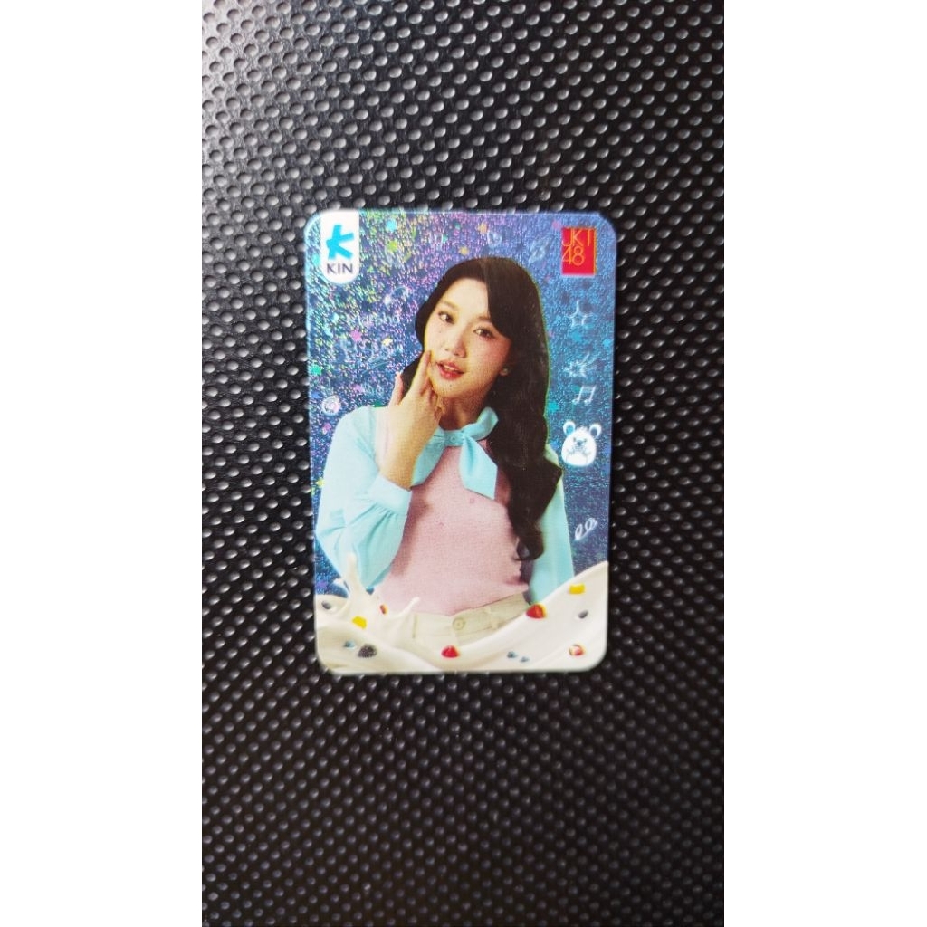 Photocard MARSHA JKT48 Official Kin Yogurt x JKT48 Hologram
