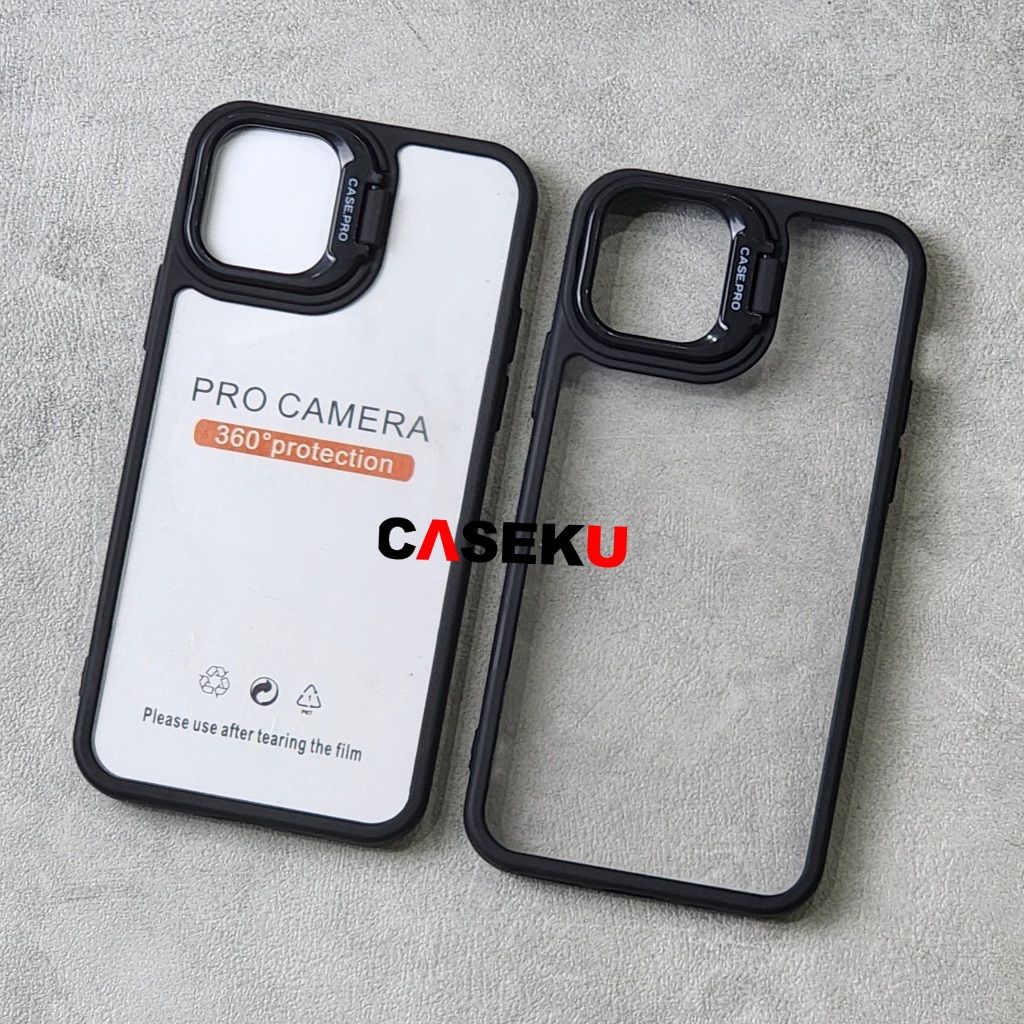 Caseku - Case Standing Ring Kamera Bracket Case Iphone 11 Iphone 11 Pro Iphone 11 Pro Max Iphone 12 
