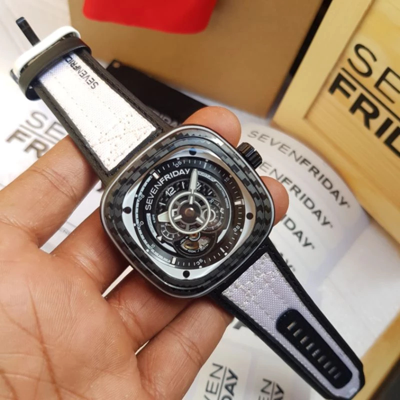 Sevenfriday P3C/07 White Carbon NFC Watch