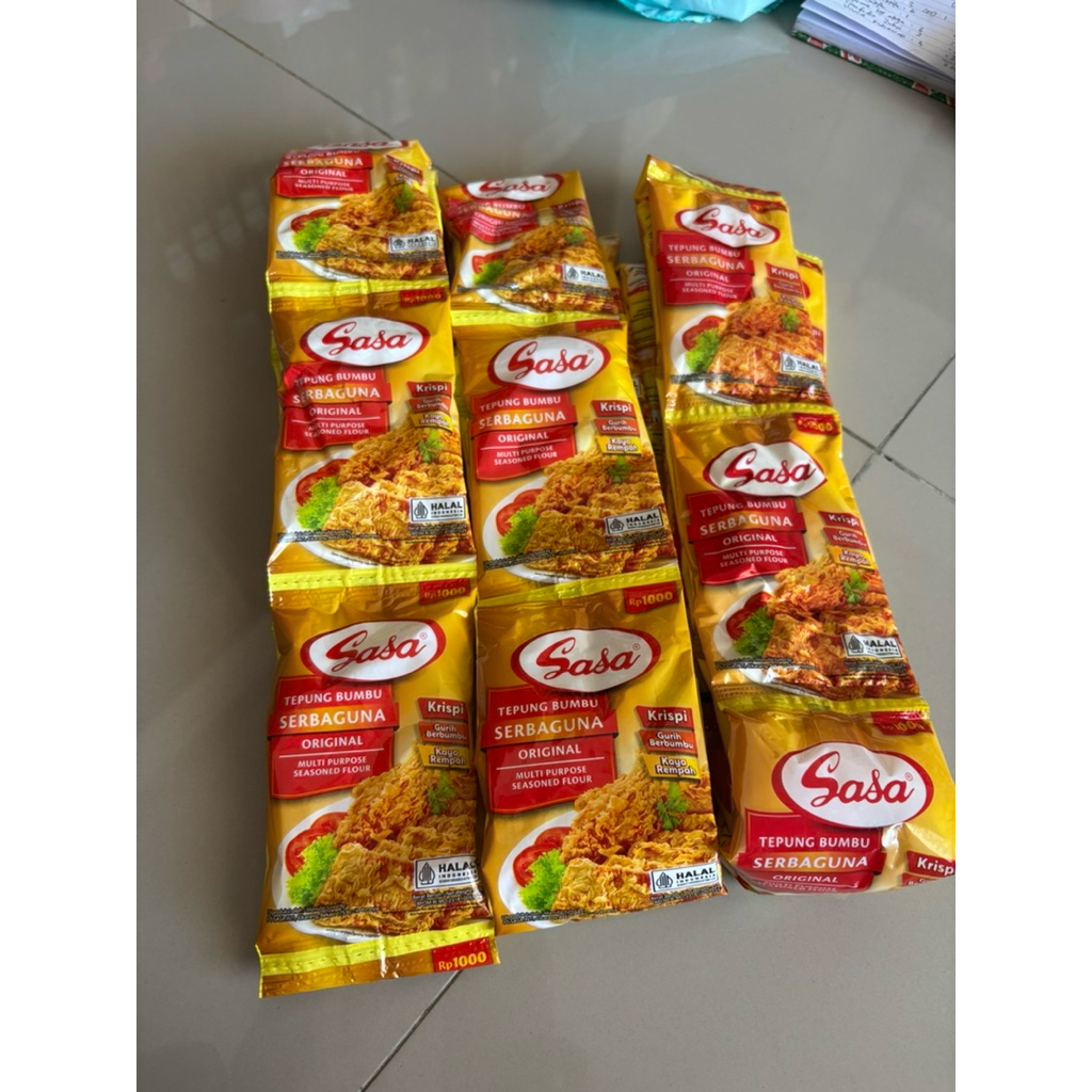Sasa tepung bumbu serbaguna isi 10/ renceng