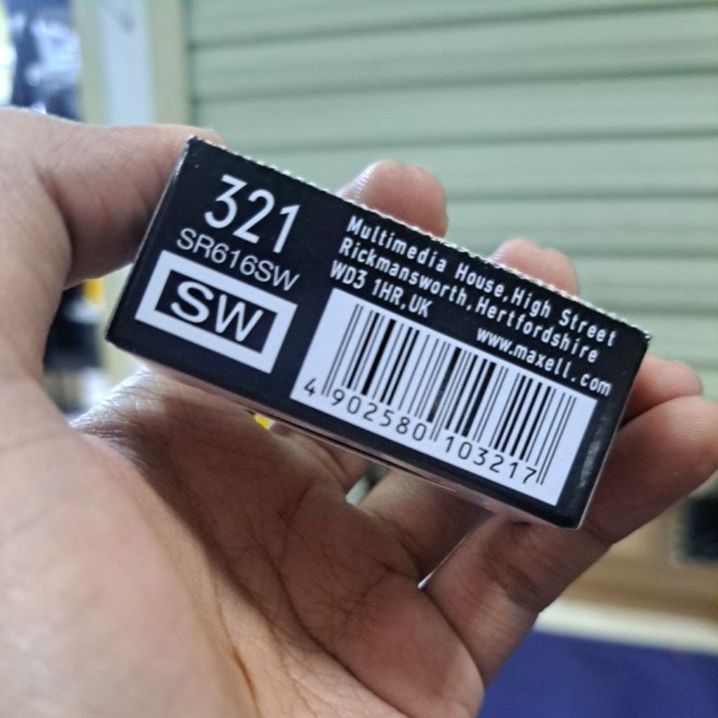 baterai maxell SR616SW SR616 616 321 Original silver oxide made in japan