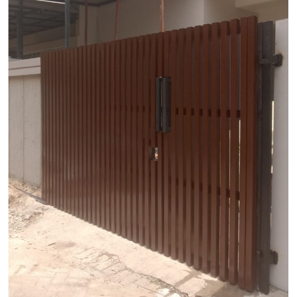 Pagar wpc Duma pesanan ibu wy Darmawangsa bekasi