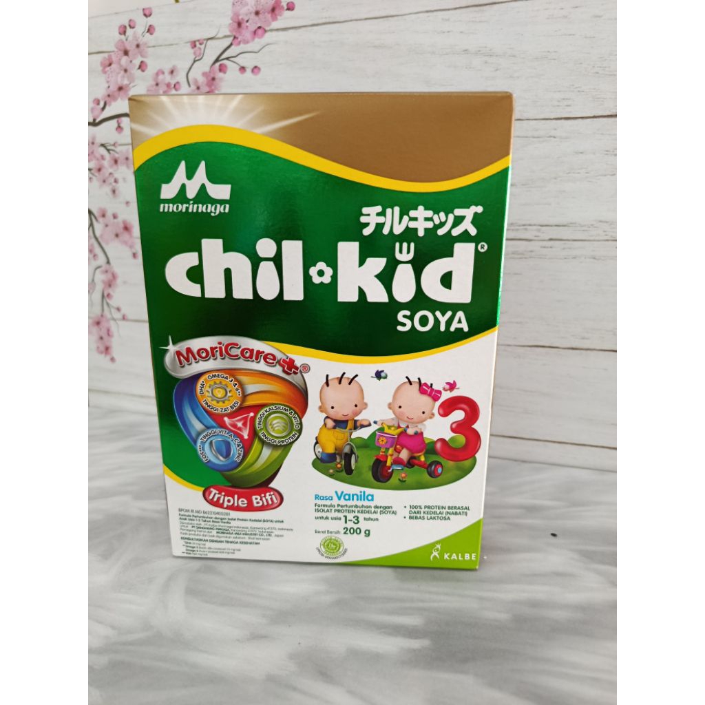 

Child Kid Soya 3 Susu Pertumbuhan Soya Usia 1–3 Tahun 200gr